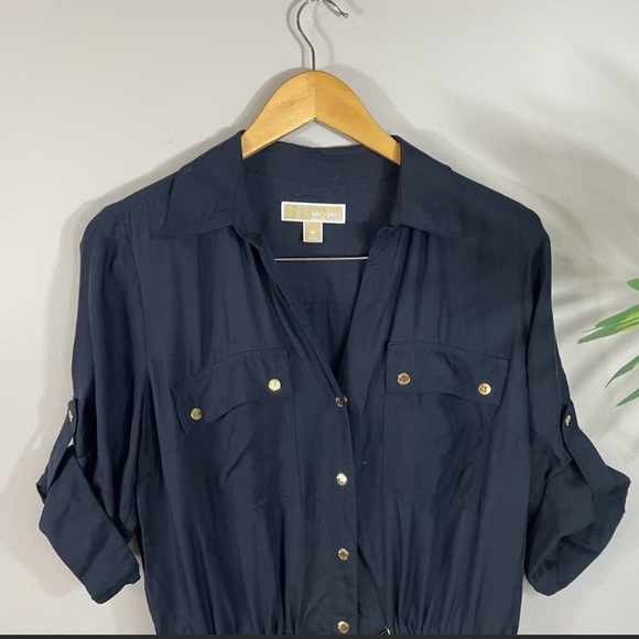 Michael Kors Navy Dress - Picture 2 of 4